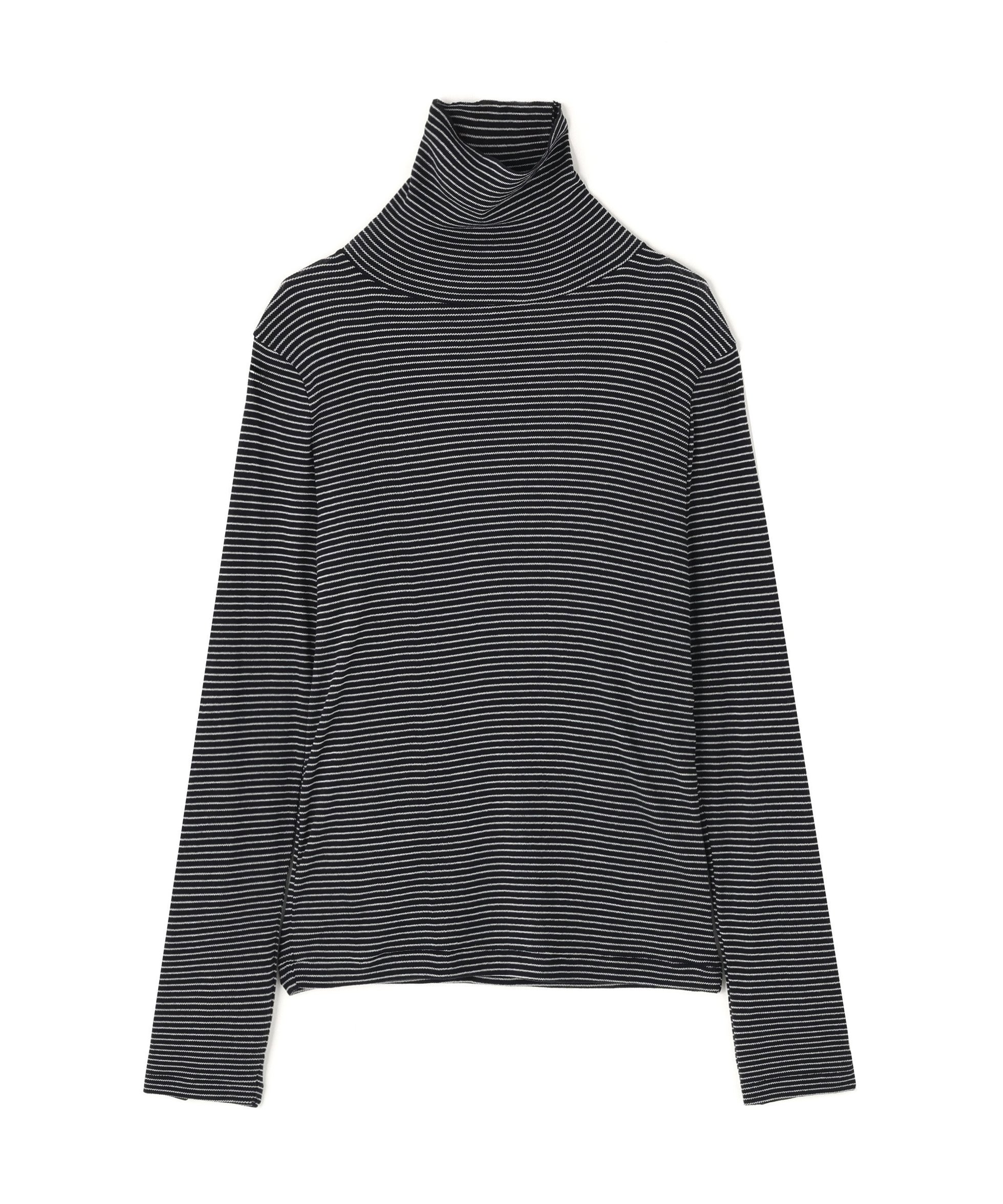 【ヒューマンウーマン/HUMAN WOMAN】のシアータートルプルオーバー インテリア・キッズ・メンズ・レディースファッション・服の通販 founy(ファニー) 　ファッション　Fashion　レディースファッション　Fashion for Women　トップス・カットソー　Cut & Sew Tops　カジュアルプルオーバー・ニットトップス　Pullovers & Knit Tops / Casual Pullovers　スタンダード　Standard, Basic　ネイビー×ホワイト3|ID: prp329100004832708 ipo3291000000035191138