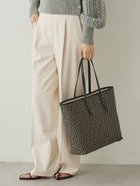 【イアクッチ/IACUCCI】のモノグランマ L JACQUARD/RUGA 人気、トレンドファッション・服の通販 founy(ファニー) ファッション Fashion レディースファッション Fashion for Women キャンバス Canvas, Canvas Fabric クラシカル Classical, Vintage-Inspired クール Cool, Chic グラフィック Graphic, Graphic Design シェイプ Shape, Slim Fit ジャカード／ジャガード Jacquard, Woven Pattern スマート Smart, Elegant ポケット Pocket, Pocket Detail モダン Modern, Contemporary thumbnail ブラックその他2|ID: prp329100004832722 ipo3291000000035191344