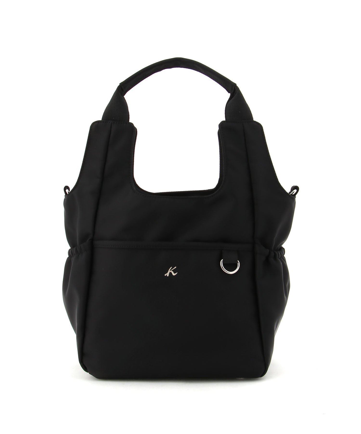 【キタムラケイツウ/KitamuraK2】の2WAYナイロンセミショルダーバッグ IM-78 インテリア・キッズ・メンズ・レディースファッション・服の通販 founy(ファニー) 　ファッション　Fashion　レディースファッション　Fashion for Women　おすすめ　Recommended / Our Picks　キーホルダー　Keychain, Key Holder　ショルダー　Shoulder, Shoulder Strap　シンプル　Simple, Minimal　ベーシック　Basic, Essential　ポケット　Pocket, Pocket Detail　マグネット　Magnet, Magnetic Closure　ラップ　Wrap, Wrap Design　クロ|ID: prp329100004833003 ipo3291000000035192987