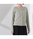 【ナノ ユニバース/nano universe】の前後2wayクルーネックリブカットカーディガン 人気、トレンドファッション・服の通販 founy(ファニー) ファッション Fashion レディースファッション Fashion for Women トップス・カットソー Cut & Sew Tops カーディガン・羽織り Layered Style Cardigans インナー Innerwear カットソー Cut and Sewn Top フロント Front, Front Design 羽織 Haori, Light Jacket ロング Long, Long-Length おすすめ Recommended / Our Picks 2025年 2025 2025春夏・S/S Spring/Summer 2025 SS25 thumbnail カーキベージュ6|ID: prp329100004833024 ipo3291000000035193212