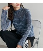 【ディスコート/Discoat】の【WEB限定】前後2WAYフロッキーメッシュボトルネックプルオーバー 人気、トレンドファッション・服の通販 founy(ファニー) ファッション Fashion レディースファッション Fashion for Women トップス・カットソー Cut & Sew Tops カジュアルプルオーバー・ニットトップス Pullovers & Knit Tops / Casual Pullovers おすすめ Recommended / Our Picks インナー Innerwear シアー Sheer, See-Through ジャケット Jacket, Outerwear スウェット / スエット Sweatshirt, Sweatwear ハイネック High Neck, Mock Neck パーカー Hoodie, Parka フェミニン Feminine, Girly thumbnail ブルー|ID: prp329100004833035 ipo3291000000035193347