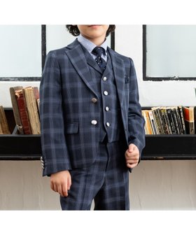 【ローブ/ROBE / KIDS】のフォーマルスーツ 入学式 卒園式 6点セット キッズスーツ 人気、トレンドファッション・服の通販 founy(ファニー) ファッション Fashion キッズファッション Fashion for Kids ジャケット Jacket, Outerwear スーツ Suit, Formalwear セットアップ Set-Up, Coordinated Outfit チェック Check, Plaid, Tartan フォーマル Formal, Dressy フラワー Flower, Floral ベスト Vest, Waistcoat ポケット Pocket, Pocket Detail ループ Loop, Loop Knit 入学式 Entrance Ceremony 結婚式 Wedding |ID:prp329100004833036