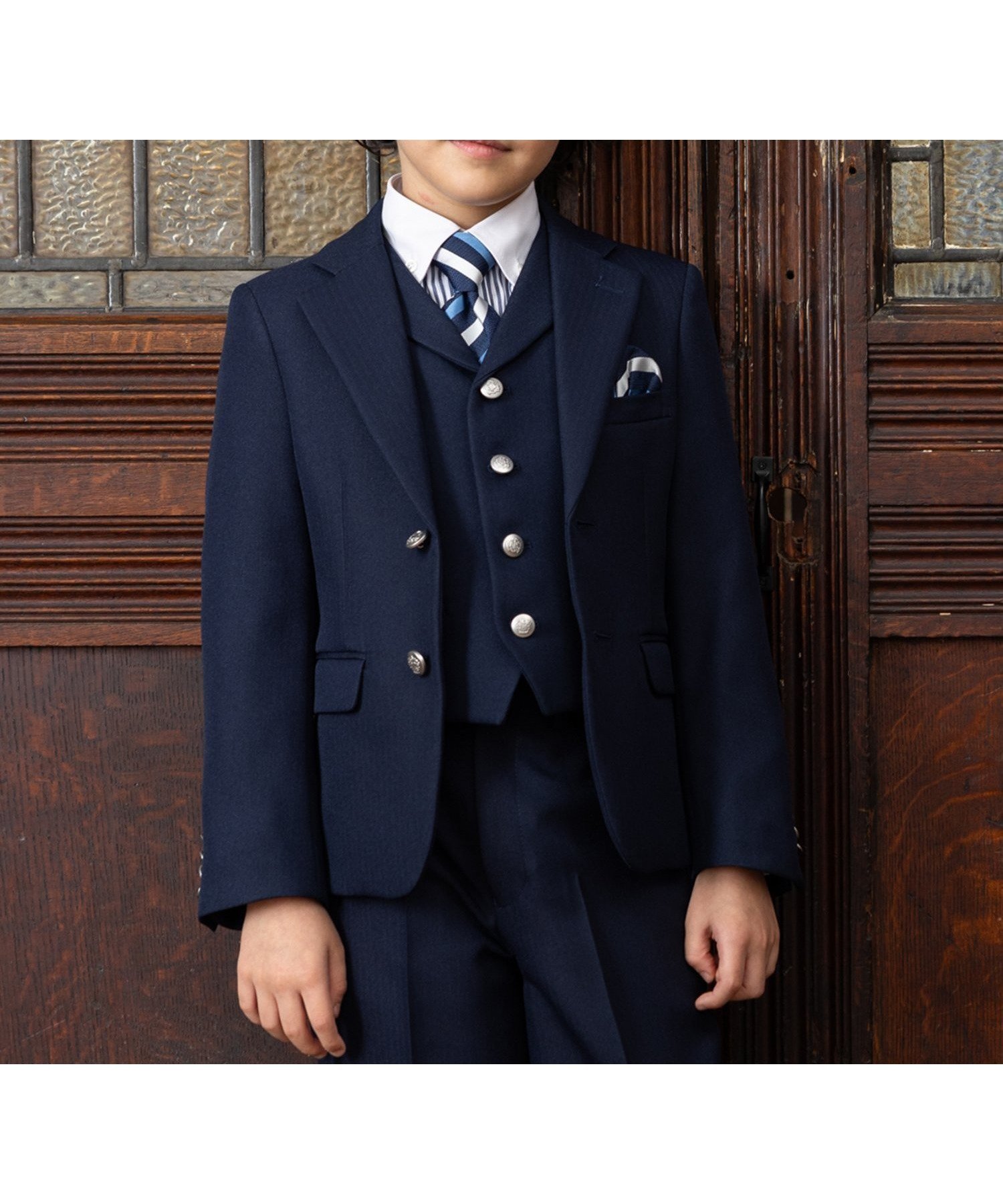 【ローブ/ROBE / KIDS】のフォーマルスーツ 入学式 卒園式 6点セット キッズスーツ インテリア・キッズ・メンズ・レディースファッション・服の通販 founy(ファニー) ファッション Fashion キッズファッション Fashion for Kids ジャケット Jacket, Outerwear スーツ Suit, Formalwear セットアップ Set-Up, Coordinated Outfit チェック Check, Plaid, Tartan フォーマル Formal, Dressy フラワー Flower, Floral ベスト Vest, Waistcoat ポケット Pocket, Pocket Detail ループ Loop, Loop Knit 入学式 Entrance Ceremony 結婚式 Wedding ヘリンボン|ID: prp329100004833036 ipo3291000000035193363