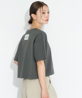 【サニーレーベル/Sonny Label / URBAN RESEARCH】のSHELTECH クロップドTシャツ 人気、トレンドファッション・服の通販 founy(ファニー) ファッション Fashion レディースファッション Fashion for Women トップス・カットソー Cut & Sew Tops シャツ・ブラウス・オフィスカジュアル Elegant Blouses & Button-Ups ロングTシャツ・Tシャツ Longline T-Shirts & Tees 2025年 2025 2025春夏・S/S Spring/Summer 2025 SS25 おすすめ Recommended / Our Picks クロップド Cropped, Short Length シンプル Simple, Minimal バランス Balance, Style Balance ワイド Wide, Wide Fit 吸水 Absorbent, Quick-Dry 夏 Summer S/S・春夏 SS, Spring/Summer, Warm Season 洗える Machine Washable 軽量 Lightweight, Ultra Light |ID:prp329100004833057