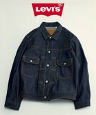 【ジャーナルスタンダード レリューム/JOURNAL STANDARD relume / MEN】の《追加 》Levi s / リーバイス 別注 TYPE2リジッド トラッカージャケット 人気、トレンドファッション・服の通販 founy(ファニー) ファッション Fashion メンズファッション Fashion for Men イエロー Yellow オレンジ Orange ヴィンテージ Vintage Style コレクション Collection, Seasonal Line ジーンズ Jeans, Denim Pants スペシャル Special, Limited Edition デニム Denim, Jeans Material バランス Balance, Style Balance フラップ Flap, Flap Pocket フロント Front, Front Design ボックス Boxy, Box Shape ポケット Pocket, Pocket Detail 別注 Limited Edition, Custom Order モダン Modern, Contemporary thumbnail ネイビー|ID: prp329100004833066 ipo3291000000035193839