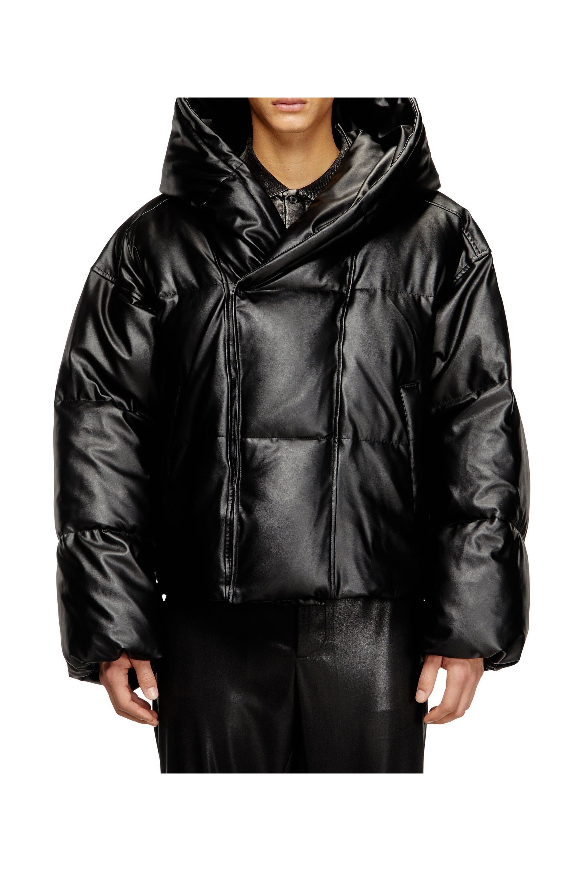 【ディーゼル/DIESEL / MEN】のメンズ パファージャケット W-MYLEY インテリア・キッズ・メンズ・レディースファッション・服の通販 founy(ファニー) 　ファッション　Fashion　メンズファッション　Fashion for Men　キルティング　Quilted, Quilting　シンプル　Simple, Minimal　メンズ　Men's, Menswear　ラグジュアリー　Luxury, Elegant　ブラック|ID: prp329100004833082 ipo3291000000035194023