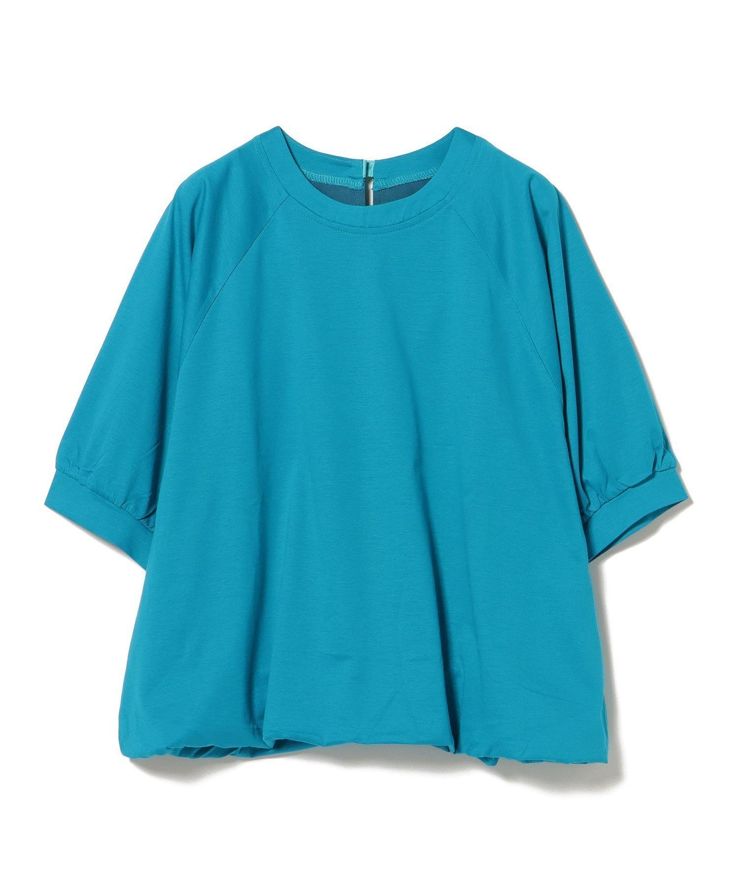 【ビームス ハート/BEAMS HEART】のバックリボン バルーン プルオーバー インテリア・キッズ・メンズ・レディースファッション・服の通販 founy(ファニー) ファッション Fashion レディースファッション Fashion for Women トップス・カットソー Cut & Sew Tops カジュアルプルオーバー・ニットトップス Pullovers & Knit Tops / Casual Pullovers カットソー Cut and Sewn Top シンプル Simple, Minimal タイトスカート Pencil Skirt, Tight Skirt デニム Denim, Jeans Material バランス Balance, Style Balance バルーン Balloon, Balloon Silhouette リボン Ribbon, Bow リラックス Relax, Relaxed Fit TURQUOISE|ID: prp329100004833083 ipo3291000000035194025
