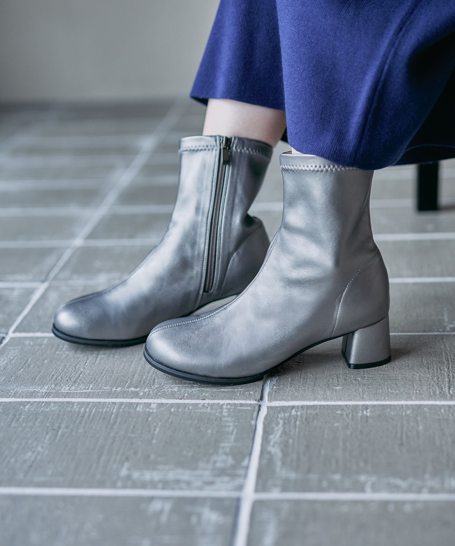 【レプシィム ローリーズファーム/LEPSIM LOWRYS FARM】のストレッチヒールブーツ インテリア・キッズ・メンズ・レディースファッション・服の通販 founy(ファニー) ファッション Fashion レディースファッション Fashion for Women おすすめ Recommended / Our Picks ストレッチ Stretch, Stretchy Fabric スラックス Slacks, Dress Pants デニム Denim, Jeans Material フェミニン Feminine, Girly リアル Real, Realistic ガンメタ12|ID: prp329100004833085 ipo3291000000035194038