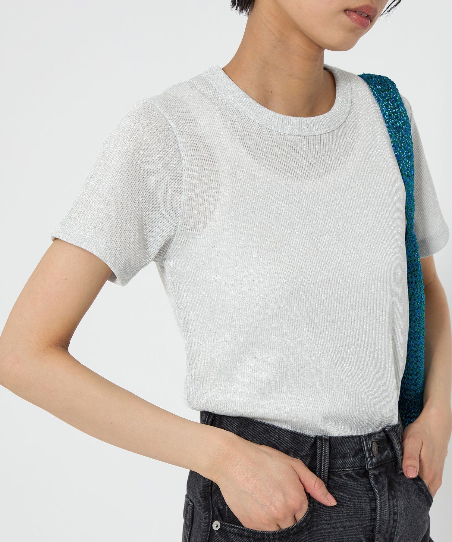 【ユナイテッドアローズ/UNITED ARROWS】のCITEN シャイニー Tシャツ 人気、トレンドファッション・服の通販 founy(ファニー) 　ファッション　Fashion　レディースファッション　Fashion for Women　トップス・カットソー　Cut & Sew Tops　シャツ・ブラウス・オフィスカジュアル　Elegant Blouses & Button-Ups　ロングTシャツ・Tシャツ　Longline T-Shirts & Tees　カットソー　Cut and Sewn Top　コンパクト　Compact, Small Size　シアー　Sheer, See-Through　シャイニー　Shiny, Glossy Finish　シンプル　Simple, Minimal　スラックス　Slacks, Dress Pants　デニム　Denim, Jeans Material　トレンド　Trend, Trending Now　バランス　Balance, Style Balance　フィット　Fit, Slim Fit　フェミニン　Feminine, Girly　ボトム　Bottoms, Lower Wear　A/W・秋冬　Autumn/Winter　アウトレット　Outlet / Clearance　おすすめ　Recommended / Our Picks　 other-1|ID: prp329100004833097 ipo3291000000035194140