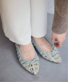 【ル タロン/Le Talon】のポインテッドツイードバレエ 人気、トレンドファッション・服の通販 founy(ファニー) ファッション Fashion レディースファッション Fashion for Women インソール Shoe Insole クッション Cushion, Throw Pillow タイツ Tights, Legwear ツイード Twill, Twill Weave バランス Balance, Style Balance 定番 Standard, Basic Item 春 Spring thumbnail サックスブルー|ID: prp329100004833103 ipo3291000000035194207
