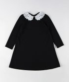 【コムサイズム/COMME CA ISM / KIDS】のフォーマル レース襟付きポンチ ワンピース(140-160cm) 人気、トレンドファッション・服の通販 founy(ファニー) ファッション Fashion キッズファッション Fashion for Kids ワンピース Dresses シンプル Simple, Minimal ダブル Double, Double-Breasted フォーマル Formal, Dressy ポケット Pocket, Pocket Detail レース Lace, Lace Fabric エレガント 上品 Elegant 長袖 Long Sleeve, Full Sleeve thumbnail ブラック|ID: prp329100004833110 ipo3291000000035194285