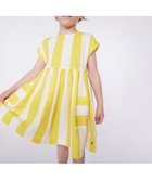 【プチバトー/PETIT BATEAU / KIDS】の半袖ワンピース 人気、トレンドファッション・服の通販 founy(ファニー) ファッション Fashion キッズファッション Fashion for Kids ワンピース Dresses おすすめ Recommended / Our Picks ストライプ Stripe, Striped Pattern パターン Pattern, Design Print パッチ Patch, Appliqué ポケット Pocket, Pocket Detail 半袖 Short Sleeve, Half Sleeve 夏 Summer thumbnail オフホワイト/イエロー|ID: prp329100004833111 ipo3291000000035194294