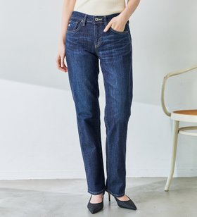 【エドウイン オンライン モール/EDWIN ONLINE MALL】のSOMETHING ELSA STANDARD ストレートデニムパンツ 人気、トレンドファッション・服の通販 founy(ファニー) ファッション Fashion レディースファッション Fashion for Women パンツ Pants & Trousers デニムパンツ・ジーンズ・美脚デニム Denim Jeans & Pants ストレッチ Stretch, Stretchy Fabric ストレート Straight, Straight Cut デニム Denim, Jeans Material パターン Pattern, Design Print エレガント 上品 Elegant |ID:prp329100004833128