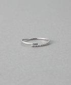 【エテ/ete】のレイヤード K10WG ダイヤモンド リング 人気、トレンドファッション・服の通販 founy(ファニー) ファッション Fashion レディースファッション Fashion for Women おすすめ Recommended / Our Picks ギフト プレゼント Gift / Present ダイヤモンド Diamond, Brilliant Cut フォルム Silhouette, Form ベーシック Basic, Essential thumbnail ホワイトゴールド|ID: prp329100004833129 ipo3291000000035194484