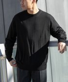 【アーバンリサーチ ロッソ/URBAN RESEARCH ROSSO / MEN】のイタリア糸メリノウールクルーニット BLACK|ID: prp329100004833130 ipo3291000000035194505