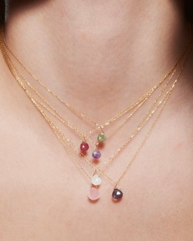 【エイチオーヴィー/H O V】のles bonbon/serendip necklace/セレンディップ ネックレス 10金 天然石 人気、トレンドファッション・服の通販 founy(ファニー) ファッション Fashion レディースファッション Fashion for Women ジュエリー Jewelry ネックレス Necklaces & Pendants イエロー Yellow ストーン Stone, Gem-Like チェーン Chain, Chain Strap ネックレス Necklace, Pendant Necklace リュクス Luxury, Elegant, High-End, Chic 日本製 Made In Japan エレガント 上品 Elegant |ID:prp329100004833132