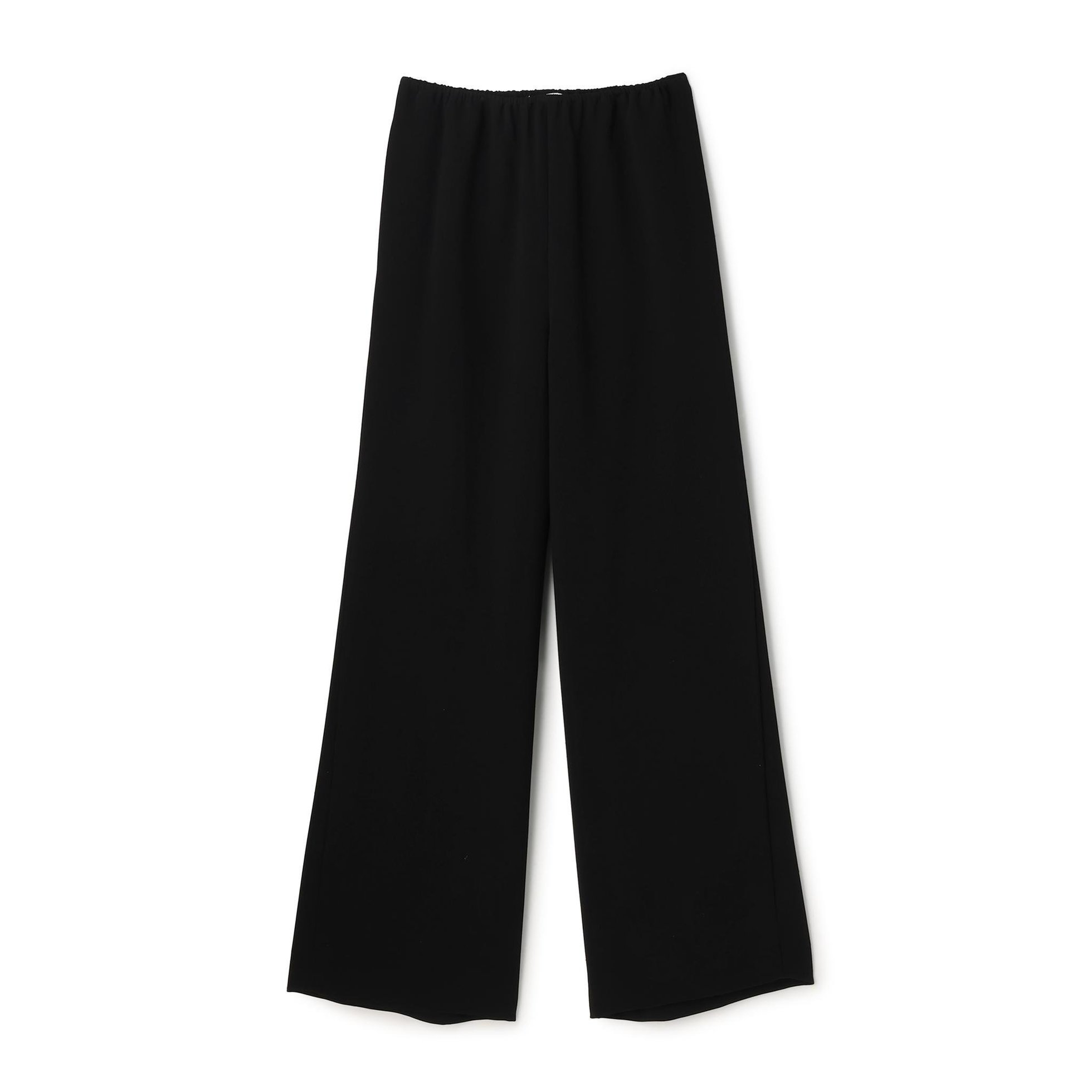 【ビヨーマ/BIYOMA】のTRI-ACETATE POLYESTER WIDE PANTS インテリア・キッズ・メンズ・レディースファッション・服の通販 founy(ファニー) 　ファッション　Fashion　レディースファッション　Fashion for Women　パンツ　Pants & Trousers　ギャザー　Gathered, Ruffled　コンパクト　Compact, Small Size　サテン　Satin, Glossy Fabric　シンプル　Simple, Minimal　セットアップ　Set-Up, Coordinated Outfit　ドレープ　Drape, Draping Fabric　バランス　Balance, Style Balance　フォルム　Silhouette, Form　おすすめ　Recommended / Our Picks　エレガント 上品　Elegant　BLACK|ID: prp329100004833145 ipo3291000000035194632