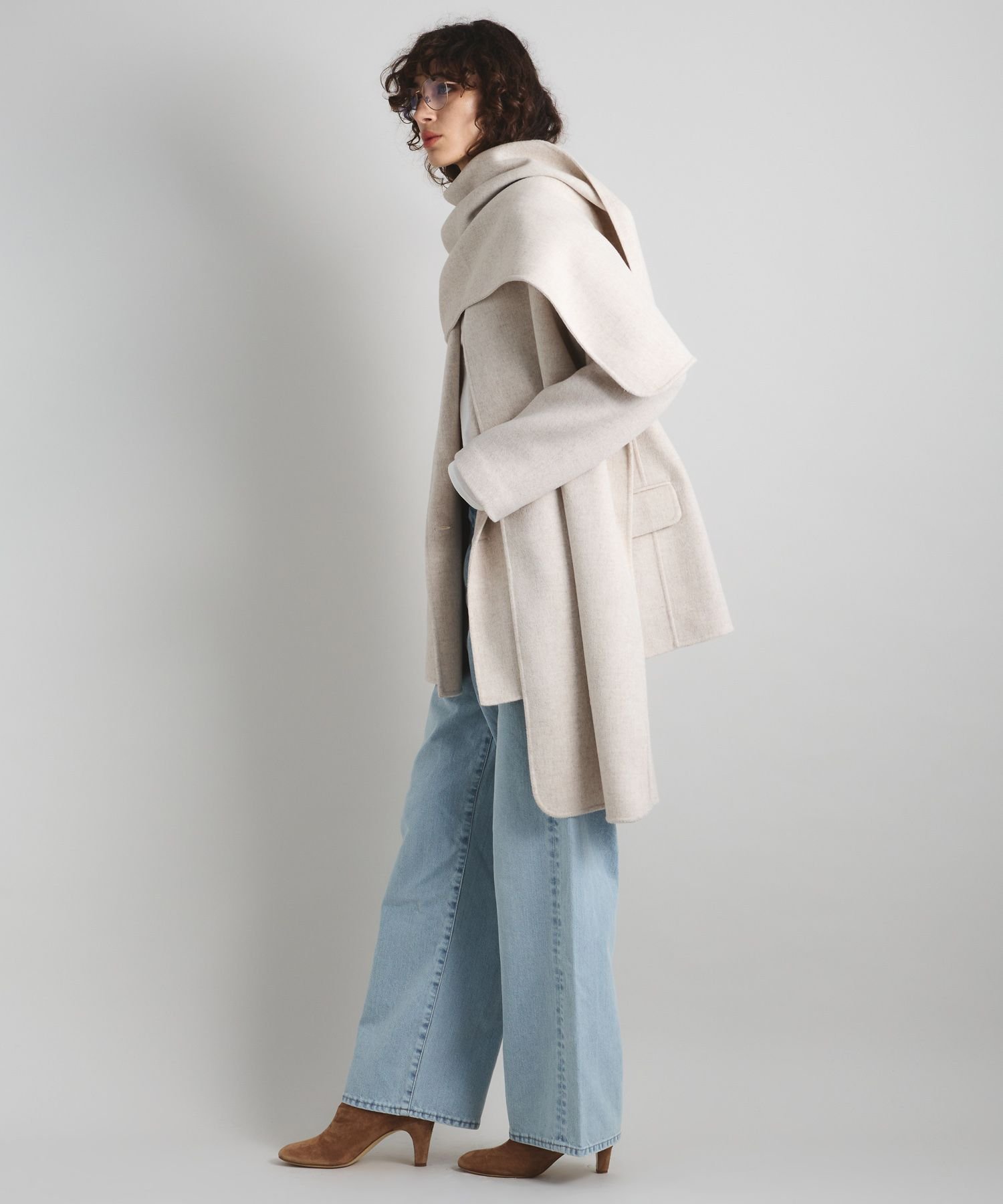 【ブリル/BRILL】のリバーストール 人気、トレンドファッション・服の通販 founy(ファニー) ファッション Fashion レディースファッション Fashion for Women なめらか Smooth, Silky Texture ジャケット Jacket, Outerwear ストール Stole, Wrap フェイス Face, Facial Design other-1|ID: prp329100004833148 ipo3291000000035194663