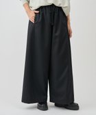 【ビアズリー/BEARDSLEY】のデニムライクウールバギーパンツ 人気、トレンドファッション・服の通販 founy(ファニー) ファッション Fashion レディースファッション Fashion for Women パンツ Pants & Trousers デニム Denim, Jeans Material フレア Flare, Flared ポケット Pocket, Pocket Detail リボン Ribbon, Bow 再入荷 Restock / Back in Stock エレガント 上品 Elegant thumbnail ブラック|ID: prp329100004833153 ipo3291000000035194720