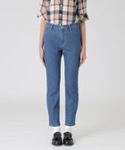 【ブルーレーベル クレストブリッジ/BLUE LABEL CRESTBRIDGE】のライトデニムハイライズストレートパンツ 人気、トレンドファッション・服の通販 founy(ファニー) ファッション Fashion レディースファッション Fashion for Women パンツ Pants & Trousers ハイライズ High Rise, High Waist パッチ Patch, Appliqué フィット Fit, Slim Fit ポケット Pocket, Pocket Detail モダン Modern, Contemporary ヴィンテージ Vintage Style thumbnail ブルー|ID: prp329100004833170 ipo3291000000035194875