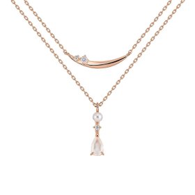 【ヨンドシー/4℃】の【6月誕生石】シルバー しずく ネックレス 2本セット 人気、トレンドファッション・服の通販 founy(ファニー) ファッション Fashion レディースファッション Fashion for Women ジュエリー Jewelry ネックレス Necklaces & Pendants シルバー Silver, Metallic Silver ネックレス Necklace, Pendant Necklace モチーフ Motif, Design Theme |ID:prp329100004833181