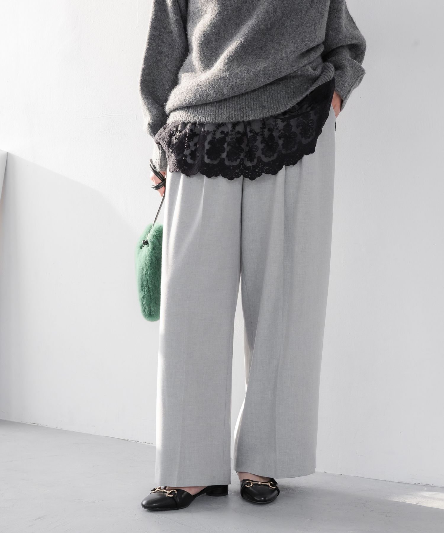 【エルーラ/Elura】のスリムウォームゆるカーブパンツ/605972 人気、トレンドファッション・服の通販 founy(ファニー) ファッション Fashion レディースファッション Fashion for Women パンツ Pants & Trousers ウォーム Warm Fabric ストレッチ Stretch, Stretchy Fabric スニーカー Sneakers, Trainers スリム Slim, Slim Fit リラックス Relax, Relaxed Fit 冬 Winter / This Winter other-1|ID: prp329100004833209 ipo3291000000035195164