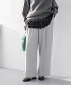 【エルーラ/Elura】のスリムウォームゆるカーブパンツ/605972 ライトグレー12|ID: prp329100004833209 ipo3291000000035195166