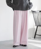 【エルーラ/Elura】のスリムウォームゆるカーブパンツ/605972 ライトピンク22|ID: prp329100004833209 ipo3291000000035195172