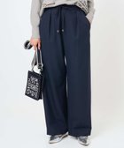 【ジョルジュ レッシュ/GEORGES RECH】の日本製 裏起毛シャンブレージョガーワイドパンツ 人気、トレンドファッション・服の通販 founy(ファニー) ファッション Fashion レディースファッション Fashion for Women パンツ Pants & Trousers 軽量 Lightweight, Ultra Light ジャケット Jacket, Outerwear ストレッチ Stretch, Stretchy Fabric ストレート Straight, Straight Cut タフタ Taffeta, Structured Fabric バランス Balance, Style Balance ボトム Bottoms, Lower Wear ロング Long, Long-Length ワイド Wide, Wide Fit 冬 Winter / This Winter A/W・秋冬 Autumn/Winter おすすめ Recommended / Our Picks 日本製 Made In Japan ビジネス 仕事 通勤 Business / Work / Commuting thumbnail ネイビー|ID: prp329100004833239 ipo3291000000035195521