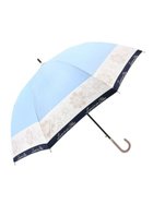 【ムーンバット/MOONBAT】のLANVIN en Bleu(ランバン オン ブルー) 長傘 耐風/カラーボーダー花 人気、トレンドファッション・服の通販 founy(ファニー) ファッション Fashion レディースファッション Fashion for Women レイングッズ・傘・晴雨兼用傘 Umbrellas & Rain Gear おすすめ Recommended / Our Picks ギフト プレゼント Gift / Present ボーダー Border, Stripe 傘 Umbrella, Parasol thumbnail サックスブルー|ID: prp329100004833242 ipo3291000000035195553