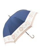 【ムーンバット/MOONBAT】のLANVIN en Bleu(ランバン オン ブルー) 長傘 耐風/カラーボーダー花 人気、トレンドファッション・服の通販 founy(ファニー) ファッション Fashion レディースファッション Fashion for Women レイングッズ・傘・晴雨兼用傘 Umbrellas & Rain Gear おすすめ Recommended / Our Picks ギフト プレゼント Gift / Present ボーダー Border, Stripe 傘 Umbrella, Parasol thumbnail ネイビーブルー|ID: prp329100004833242 ipo3291000000035195554