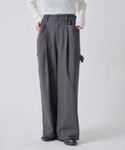 【ビーアパートメント/b apartment / MEN】の「KELEN / ケレン」ペインターデザインピンストライプスラックス 人気、トレンドファッション・服の通販 founy(ファニー) ファッション Fashion メンズファッション Fashion for Men アイビー Ivy Pattern コレクション Collection, Seasonal Line スタイリッシュ Stylish, Fashionable スタンダード Standard, Basic ストライプ Stripe, Striped Pattern セーター Sweater, Knitwear ダウン Down, Puffer チェック Check, Plaid, Tartan トレンド Trend, Trending Now フェミニン Feminine, Girly ワーク Workwear, Utility Style A/W・秋冬 Autumn/Winter 冬 Winter / This Winter 再入荷 Restock / Back in Stock エレガント 上品 Elegant 2025年 2025 2025-2026秋冬・A/W Autumn/Winter 2025–26 AW25–26 thumbnail CHARCOAL|ID: prp329100004833268 ipo3291000000035195760