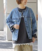 【ジャーナルスタンダード レリューム/JOURNAL STANDARD relume】の《追加》デニムジャケット 人気、トレンドファッション・服の通販 founy(ファニー) ファッション Fashion レディースファッション Fashion for Women アウター Coat / Outerwear Collection レディースジャケット・軽アウター Jackets デニムジャケット / カジュアルアウター Denim Jackets 2025年 2025 2025-2026秋冬・A/W Autumn/Winter 2025–26 AW25–26 おすすめ Recommended / Our Picks ジャケット Jacket, Outerwear デニム Denim, Jeans Material 抗菌 Antibacterial, Bacteria-Resistant thumbnail ブルー A|ID: prp329100004833281 ipo3291000000035195897