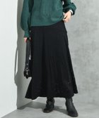 【インタープラネット/INTERPLANET】の起毛フラワーレーススカート 人気、トレンドファッション・服の通販 founy(ファニー) ファッション Fashion レディースファッション Fashion for Women スカート Skirts シンプル Simple, Minimal ベーシック Basic, Essential レース Lace, Lace Fabric エレガント 上品 Elegant thumbnail ブラック|ID: prp329100004833301 ipo3291000000035196176