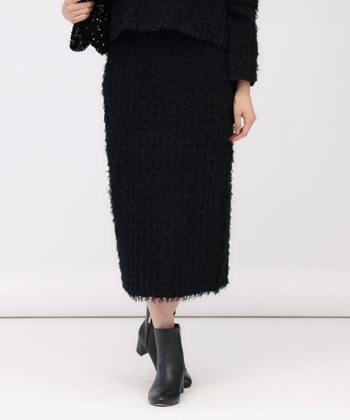 【アンタイトル/UNTITLED】の【セットアップ可能】フリンジコットンスカート インテリア・キッズ・メンズ・レディースファッション・服の通販 founy(ファニー) https://founy.com/ ファッション Fashion レディースファッション Fashion for Women セットアップ Matching Sets スカート・ミニ/ミディ/マキシ Skirts / Mini, Midi & Maxi Skirts シンプル Simple, Minimal ジャカード／ジャガード Jacquard, Woven Pattern スマート Smart, Elegant セットアップ Set-Up, Coordinated Outfit タイトスカート Pencil Skirt, Tight Skirt ハンド Hand, Handmade バランス Balance, Style Balance ビッグ Big, Oversized フリンジ Fringe, Tassel |ID: prp329100004833305 ipo3291000000035196219