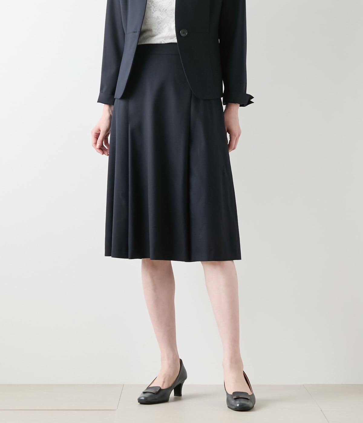 【ニューヨーカー/NEWYORKER】のウールシルクピンヘッド タックスカート インテリア・キッズ・メンズ・レディースファッション・服の通販 founy(ファニー) ファッション Fashion レディースファッション Fashion for Women スカート Skirts シルク Silk, 100% Silk ジャケット Jacket, Outerwear ストレッチ Stretch, Stretchy Fabric セットアップ Set-Up, Coordinated Outfit バランス Balance, Style Balance ベーシック Basic, Essential ポケット Pocket, Pocket Detail 無地 Plain, Solid Color A/W・秋冬 Autumn/Winter エレガント 上品 Elegant 入学式 Entrance Ceremony 卒業式 Graduation Ceremony ビジネス 仕事 通勤 Business / Work / Commuting ネイビー|ID: prp329100004833319 ipo3291000000035196358