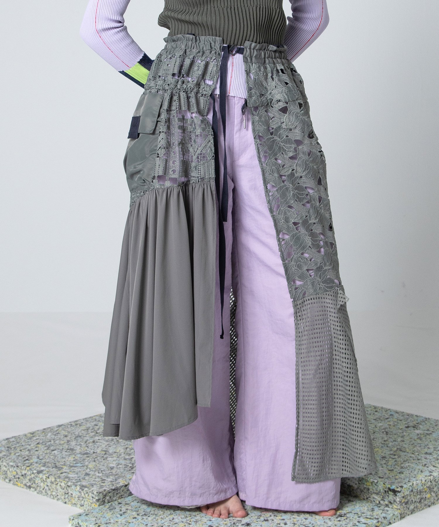 【アウラアイラ/AULA AILA】の3WAY LACE SKIRT 人気、トレンドファッション・服の通販 founy(ファニー) ファッション Fashion レディースファッション Fashion for Women スカート Skirts アンダー Underwear Essentials フラワー Flower, Floral ミックス Mix, Mixed Style ラップ Wrap, Wrap Design レース Lace, Lace Fabric 春 Spring other-1|ID: prp329100004833322 ipo3291000000035196380