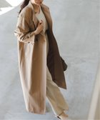 【ノーブル / スピック&スパン/NOBLE / Spick & Span】のコットンダブルクロスハイネックロングコート 人気、トレンドファッション・服の通販 founy(ファニー) ファッション Fashion レディースファッション Fashion for Women アウター Coat / Outerwear Collection コート・ロングコート・ピーコート Long Coats, Peacoats & More スタイリッシュ Stylish, Fashionable ハイネック High Neck, Mock Neck フロント Front, Front Design ロング Long, Long-Length ヴィンテージ Vintage Style thumbnail ベージュ|ID: prp329100004833323 ipo3291000000035196394