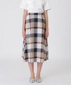 【ブルーレーベル クレストブリッジ/BLUE LABEL CRESTBRIDGE】のクレストブリッジチェックライトクロッシングツイルスカート 人気、トレンドファッション・服の通販 founy(ファニー) ファッション Fashion レディースファッション Fashion for Women スカート Skirts おすすめ Recommended / Our Picks thumbnail ベージュB|ID: prp329100004833327 ipo3291000000035196407