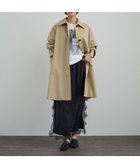 【サロン アダム エ ロペ/SALON adam et rope'】のtacca テントシルエットステンカラーコート 人気、トレンドファッション・服の通販 founy(ファニー) ファッション Fashion レディースファッション Fashion for Women アウター Coat / Outerwear Collection コート・ロングコート・ピーコート Long Coats, Peacoats & More ヴィンテージ Vintage Style シャンブレー Chambray, Denim-Like Fabric ツイル Twist, Twisted Detail 定番 Standard, Basic Item ポケット Pocket, Pocket Detail 防寒 Cold Protection, Winter-Ready エレガント 上品 Elegant thumbnail ベージュ(27)|ID: prp329100004833335 ipo3291000000035196517