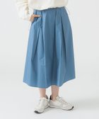【ビームス ウイメン/BEAMS】のフロント タック スカート(S~M) 人気、トレンドファッション・服の通販 founy(ファニー) ファッション Fashion レディースファッション Fashion for Women スカート Skirts おすすめ Recommended / Our Picks フォルム Silhouette, Form フレア Flare, Flared フロント Front, Front Design エレガント 上品 Elegant 人気 Popular, Best Seller 再入荷 Restock / Back in Stock 楽ちん Easy Fit, Comfortable 秋 Autumn thumbnail GREYISH_BLUE|ID: prp329100004833344 ipo3291000000035196694