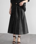 【ガール/GIRL】のシャイニータックフレアロングスカート【洗える】 人気、トレンドファッション・服の通販 founy(ファニー) ファッション Fashion レディースファッション Fashion for Women スカート Skirts ロングスカート Long Skirts / Maxi & Midi Skirts ギャザー Gathered, Ruffled シンプル Simple, Minimal フレア Flare, Flared ポケット Pocket, Pocket Detail エレガント 上品 Elegant 洗える Machine Washable thumbnail BK|ID: prp329100004833345 ipo3291000000035196697