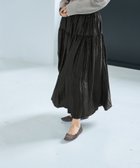 【スタイルデリ/STYLE DELI】のシャイニー切替ギャザースカート 人気、トレンドファッション・服の通販 founy(ファニー) ファッション Fashion レディースファッション Fashion for Women スカート Skirts イエロー Yellow エアリー Airy Texture 春 Spring ギャザー Gathered, Ruffled 切替 Switching, Contrast Panel シャイニー Shiny, Glossy Finish シューズ Shoes, Footwear シルバー Silver, Metallic Silver ジャケット Jacket, Outerwear スニーカー Sneakers, Trainers スリット Slit, Slit Detail タイツ Tights, Legwear バランス Balance, Style Balance フレア Flare, Flared ポケット Pocket, Pocket Detail 防寒 Cold Protection, Winter-Ready マキシ Maxi, Full Length 無地 Plain, Solid Color ループ Loop, Loop Knit A/W・秋冬 Autumn/Winter S/S・春夏 SS, Spring/Summer, Warm Season 夏 Summer thumbnail ブラック|ID: prp329100004833347 ipo3291000000035196721