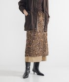 【アーバンリサーチ/URBAN RESEARCH】のレオパードプリントレイヤードスカート 人気、トレンドファッション・服の通販 founy(ファニー) ファッション Fashion レディースファッション Fashion for Women スカート Skirts インナー Innerwear オーガンジー Organza Fabric シアー Sheer, See-Through スリット Slit, Slit Detail ソックス Socks, Hosiery トレンド Trend, Trending Now レオパード Leopard, Animal Print A/W・秋冬 Autumn/Winter 冬 Winter / This Winter エレガント 上品 Elegant 2025年 2025 2025-2026秋冬・A/W Autumn/Winter 2025–26 AW25–26 thumbnail KHAKI|ID: prp329100004833348 ipo3291000000035196726