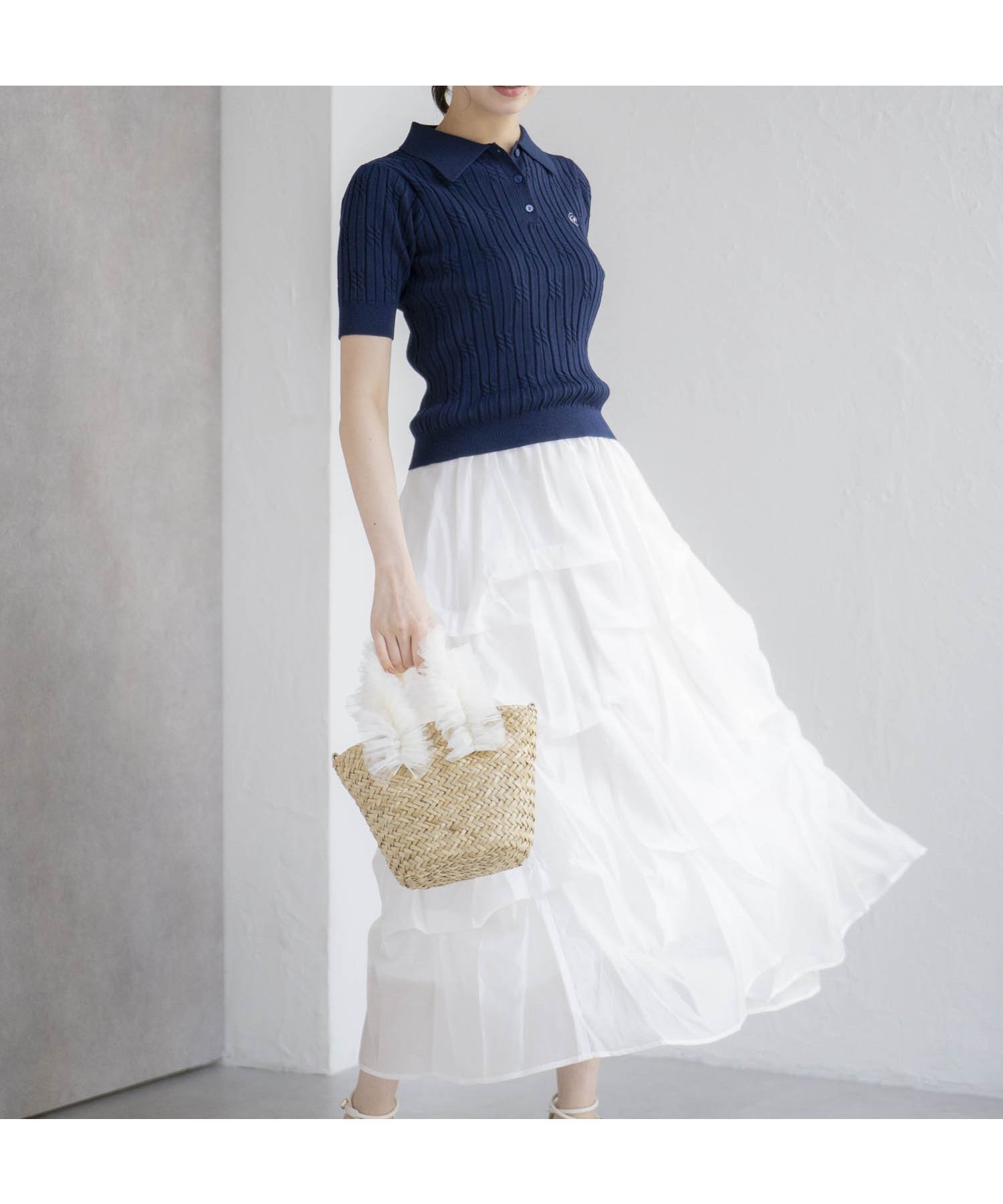 【ノエラ/Noela】のランダムタックシアースカート インテリア・キッズ・メンズ・レディースファッション・服の通販 founy(ファニー) 　ファッション　Fashion　レディースファッション　Fashion for Women　スカート　Skirts　エレガント 上品　Elegant　春　Spring　シアー　Sheer, See-Through　シンプル　Simple, Minimal　ベスト　Vest, Waistcoat　ポケット　Pocket, Pocket Detail　ランダム　Random, Irregular　リラックス　Relax, Relaxed Fit　夏　Summer　オフホワイト|ID: prp329100004833352 ipo3291000000035196849