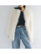【アニュアンス/anuans】のECOPELボリュームファーコート 人気、トレンドファッション・服の通販 founy(ファニー) ファッション Fashion レディースファッション Fashion for Women アウター Coat / Outerwear Collection コート・ロングコート・ピーコート Long Coats, Peacoats & More キュプラ Cupro, Eco Fabric リアル Real, Realistic リュクス Luxury, Elegant, High-End, Chic thumbnail IVORY|ID: prp329100004833358 ipo3291000000035196926
