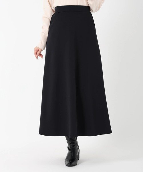 【ストロベリーフィールズ/STRAWBERRY FIELDS】のバックウォームジャージスカート インテリア・キッズ・メンズ・レディースファッション・服の通販 founy(ファニー) 　ファッション　Fashion　レディースファッション　Fashion for Women　スカート　Skirts　バッグ　Bags　ブラック2|ID: prp329100004833364 ipo3291000000035197016