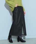 【ビームス ウイメン/BEAMS】のラメデニム タイトスカート(S~M) 人気、トレンドファッション・服の通販 founy(ファニー) ファッション Fashion レディースファッション Fashion for Women スカート Skirts ウェーブ Wavy Pattern スウェット / スエット Sweatshirt, Sweatwear タイトスカート Pencil Skirt, Tight Skirt デニム Denim, Jeans Material トレンド Trend, Trending Now 定番 Standard, Basic Item フィット Fit, Slim Fit thumbnail BLACK|ID: prp329100004833366 ipo3291000000035197026