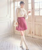 【スウィングル/Swingle】のパールボタンデザインタックミニスカート 人気、トレンドファッション・服の通販 founy(ファニー) ファッション Fashion レディースファッション Fashion for Women スカート Skirts ミニスカート Mini Skirts おすすめ Recommended / Our Picks クラシカル Classical, Vintage-Inspired ハイネック High Neck, Mock Neck パール Pearl, Pearl Accent フェミニン Feminine, Girly ミニスカート Mini Skirt, Short Skirt リボン Ribbon, Bow 台形 A-Line, Trapezoid Shape thumbnail ピンク|ID: prp329100004833372 ipo3291000000035197094