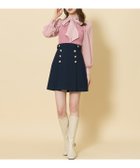 【スウィングル/Swingle】のパールボタンデザインタックミニスカート 人気、トレンドファッション・服の通販 founy(ファニー) ファッション Fashion レディースファッション Fashion for Women スカート Skirts ミニスカート Mini Skirts おすすめ Recommended / Our Picks クラシカル Classical, Vintage-Inspired ハイネック High Neck, Mock Neck パール Pearl, Pearl Accent フェミニン Feminine, Girly ミニスカート Mini Skirt, Short Skirt リボン Ribbon, Bow 台形 A-Line, Trapezoid Shape thumbnail ネイビー|ID: prp329100004833372 ipo3291000000035197095